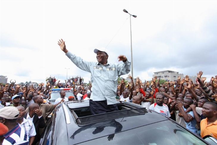 Côte d`Ivoire: Ouattara pour un gouvernement d`union, garantie pour la paix